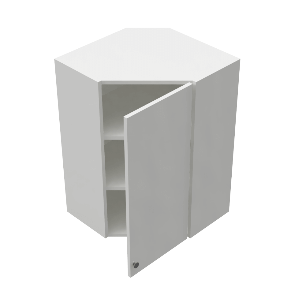 Single Slab Wall Kitchen Cabinet - Angled Corner Single Door Right Hand