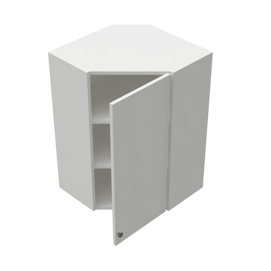 Single Slab Wall Kitchen Cabinet - Angled Corner Single Door Right Hand